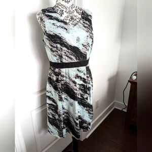 Ricki's fit'n'flare sleeveless v-neck dress, fully lined with POCKETS!!